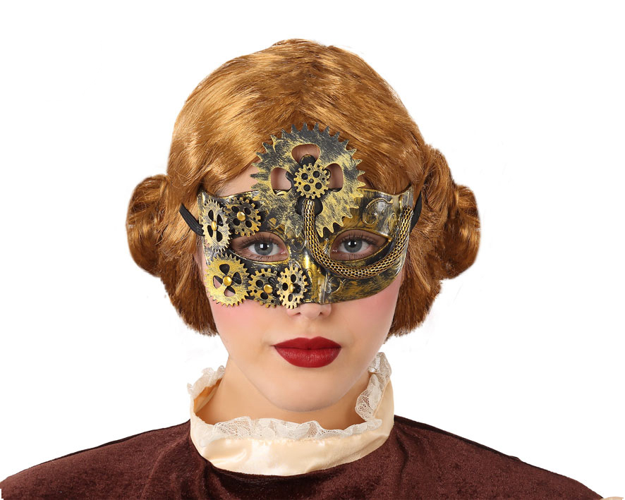 STEAMPUNK GOLD MASK