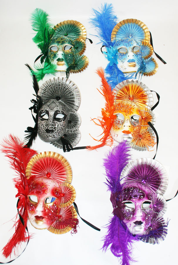 VENETIAANS MASKER 10ASS