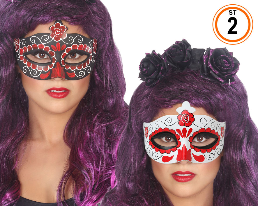 MEXICAANSE  OOGMASKER HALLOWEEN