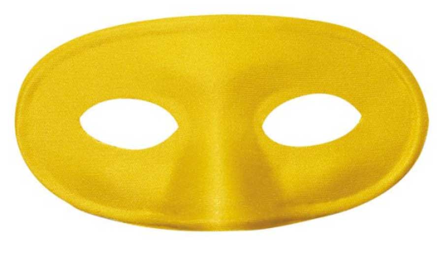OOGMASKER ROND GEEL