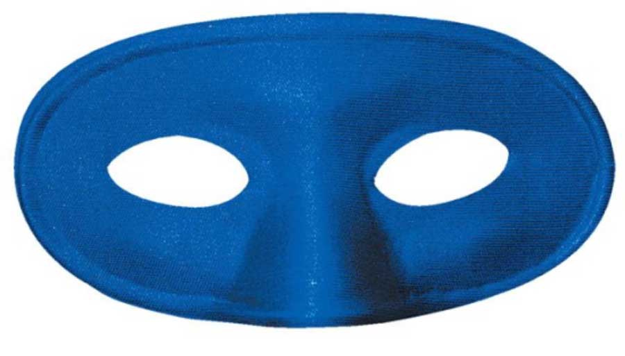 OOGMASKER ROND BLAUW