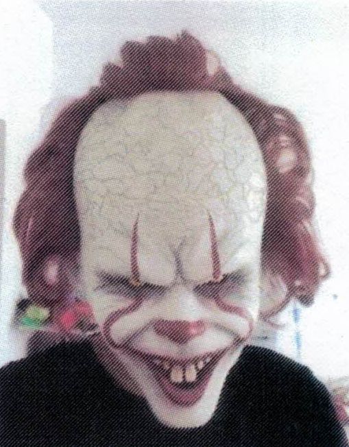 IT CLOWN MASKER LATEX