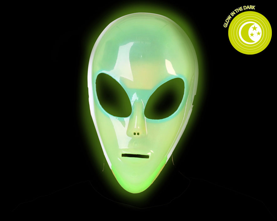 GLOW IN THE DARL MASKER