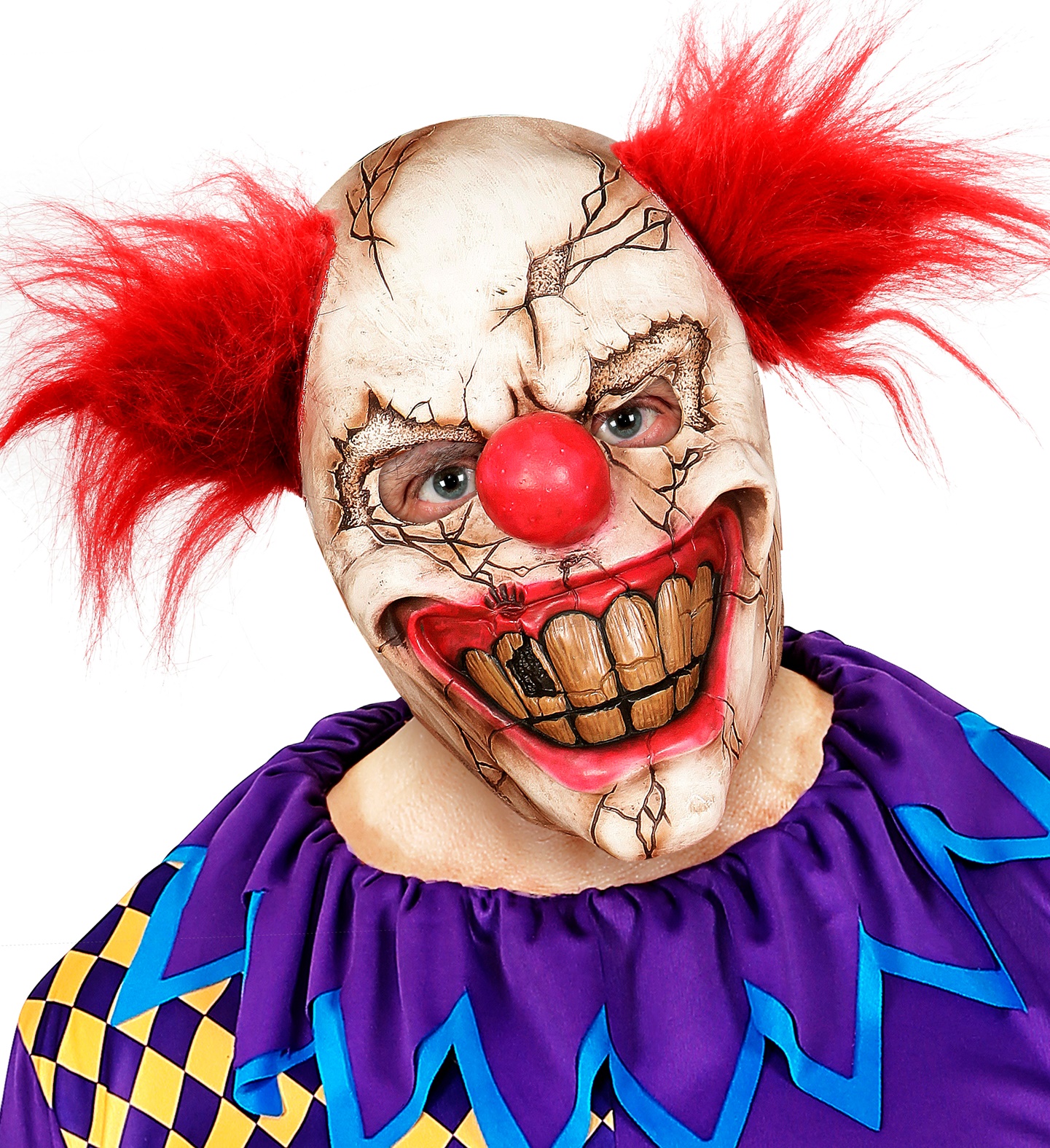MASKER KILLER CLOWN MET HAAR